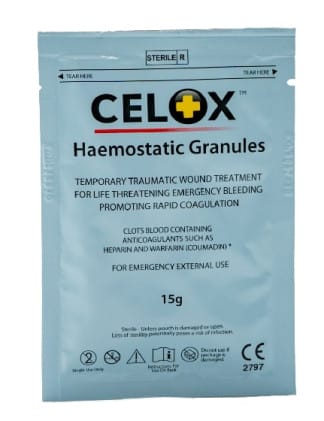 Celox Haemostatic Granules - 15g