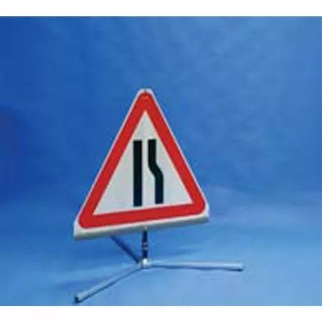 Quazar TriFlex Road Narrows Reversible Road Sign - 750mm-0