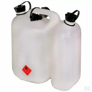 Kramp Double Jerry Can White - 5.5/3L