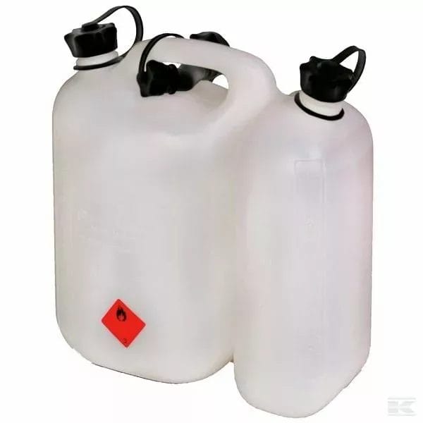 Kramp Double Jerry Can White - 5.5/3L -0