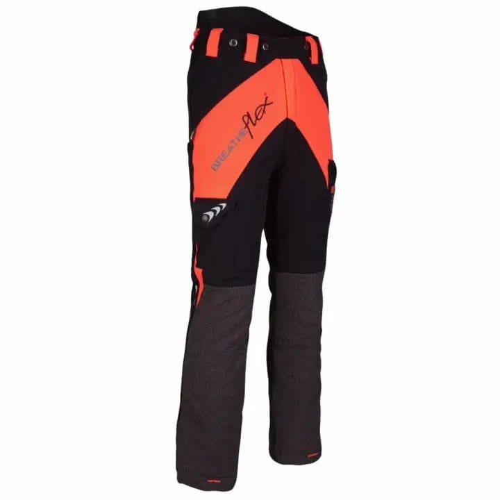 Arbortec Breatheflex Orange Chainsaw Trousers - Type A - Class 1-12655