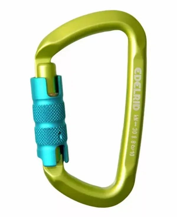 Edelrid D-Classic Triple Lock Karabiner