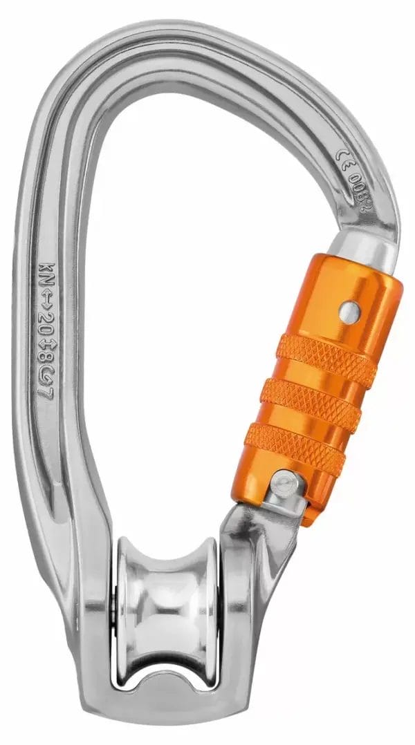 Petzl ROLLCLIP Z Triact Lock Pulley Karabiner