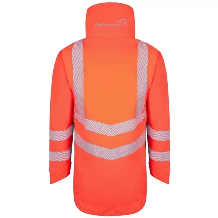 Arbortec Breathedry Hi-Vis Orange Waterproof Smock-12824