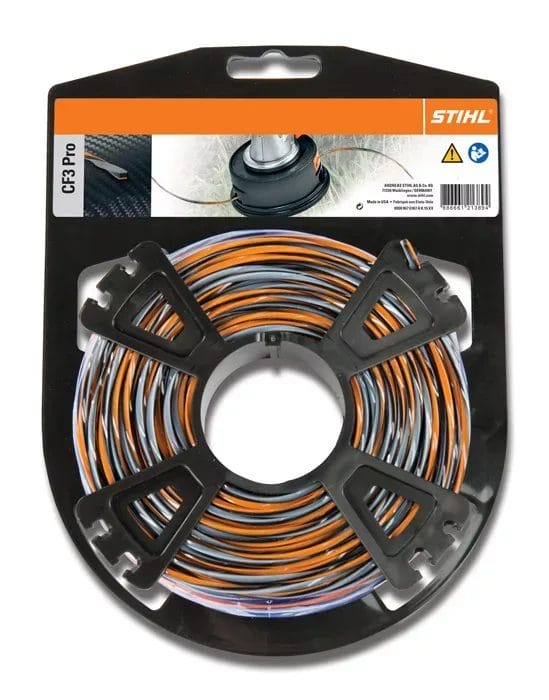 STIHL 3.3mm CF3 Pro Cruciform Strimmer Line-0