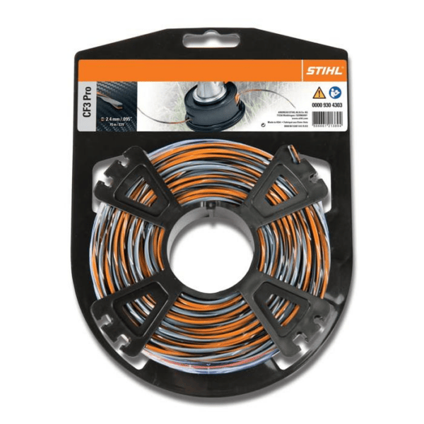 STIHL 2.4mm CF3 Pro Cruciform Strimmer Line