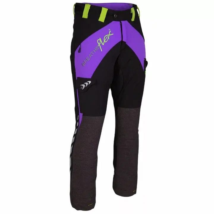 Arbortec Breatheflex Purple Female Chainsaw Trousers - Type A - Class 1-12625