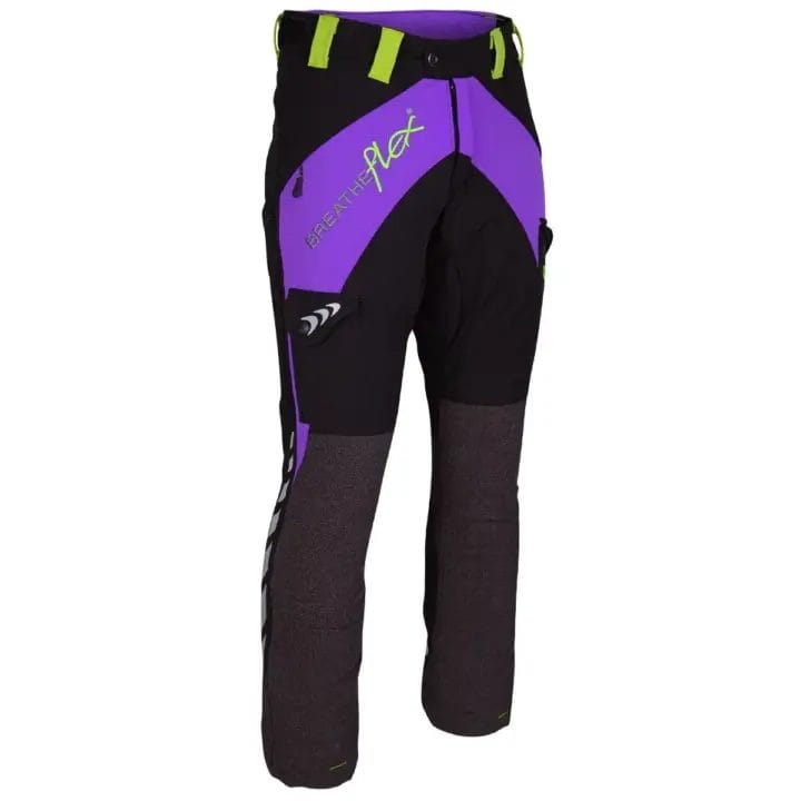 Arbortec Breatheflex Purple Female Chainsaw Trousers - Type C - Class 1-12630