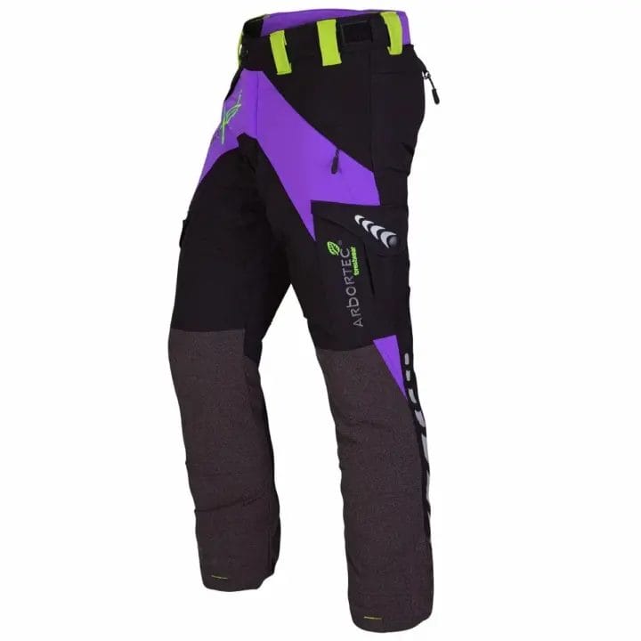 Arbortec Breatheflex Purple Female Chainsaw Trousers - Type A - Class 1-0