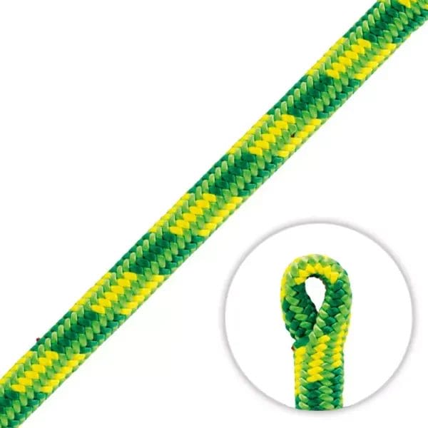 Petzl Control 12.5mm Green Climbing Rope (Spliced Eye)