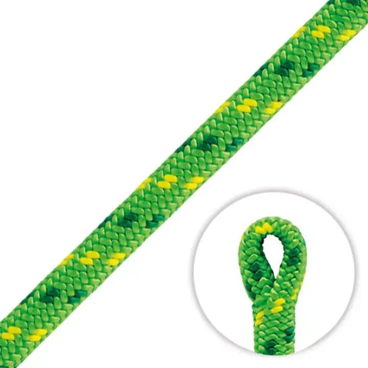 Petzl Flow 11.6mm Green Climbing Rope (Spliced Eye)-0