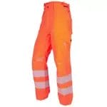 Arbortec Arborflex Storm Skin Hi-Vis Orange Trousers-0