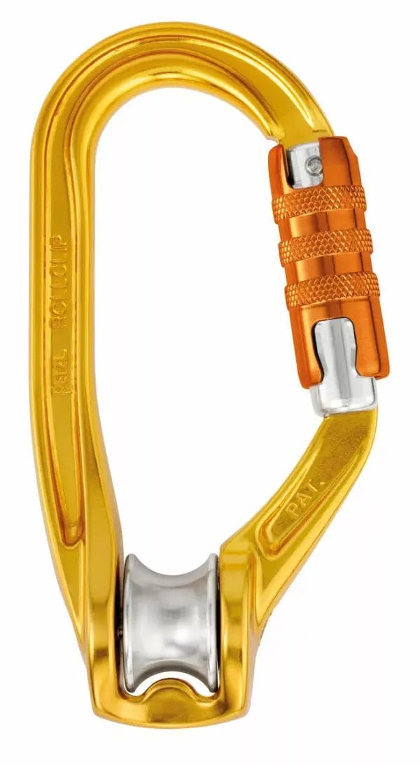 Petzl ROLLCLIP A Triact Lock Pulley Karabiner