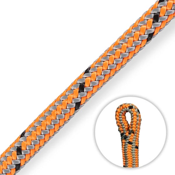 Marlow Vega Orange 11.7mm Climbing Rope (Low Profile Eye)