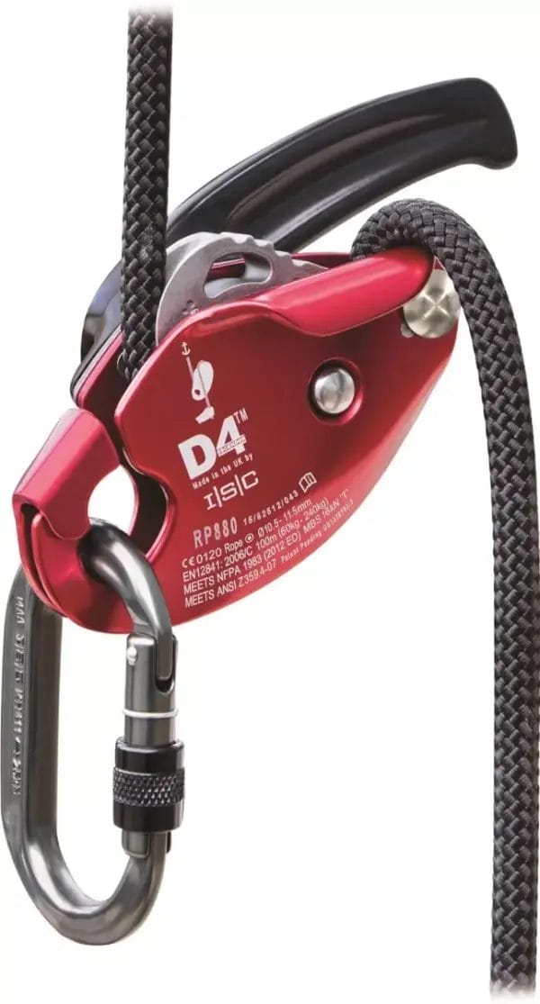 ISC D4 Work/Rescue Descender