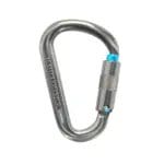 ISC HMS Karabiner Titanium/Turquoise (3 Pack)-18445