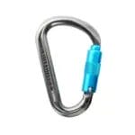 ISC HMS Karabiner Titanium/Turquoise (3 Pack)-18447