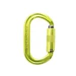 ISC Oval Karabiner Lemon/Titanium (3 Pack)-18442