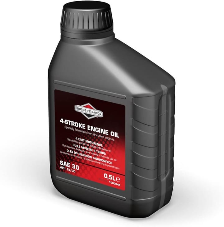 <span><a href="https://faeryn.xyz/brand/briggs-stratton/" aria-label="Briggs & Stratton"><img src="https://errbi77skn7.exactdn.com/wp-content/uploads/2024/08/briggs-stratton-logo.png-cropped.jpg" alt="Briggs & Stratton" class="brand-logo"></a></span><span>Briggs & Stratton 4-Stroke Engine Oil SAE30 – 0.5 L</span> Engine Oil Buxtons