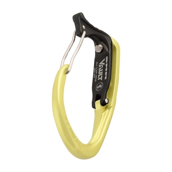 DMM Vault Wire Gate Tool Clip - Lime